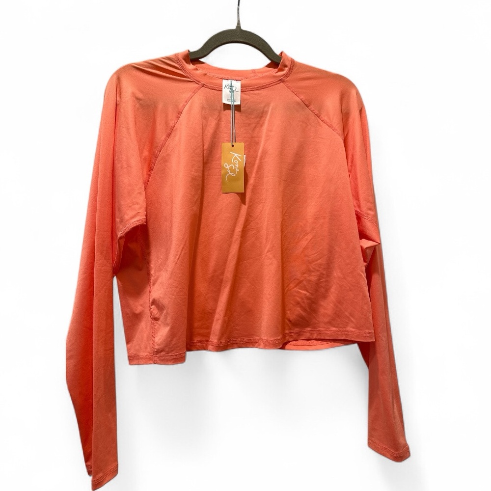 Kona Sol Coral Long Sleeve Women's Top